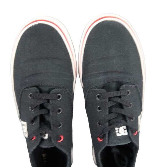 DC Shoes Mens 11 Sneaker Skate Casual Lifestyle Flash 2 Tx Low Top Lace up Black - Picture 7 of 14